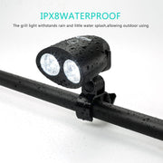RVZHI Barbecue Grill Light, 360°Rotation for BBQ with 10 Super Bright LED Lights - Grill Parts America