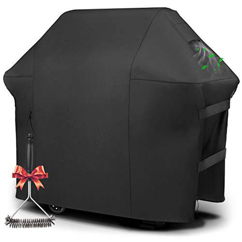 SHINESTAR 52 Inch Durable Grill Cover for Weber Spirit 2-3 Burner & Genesis Silver A/B, 7106 Upgraded Version - Grill Parts America