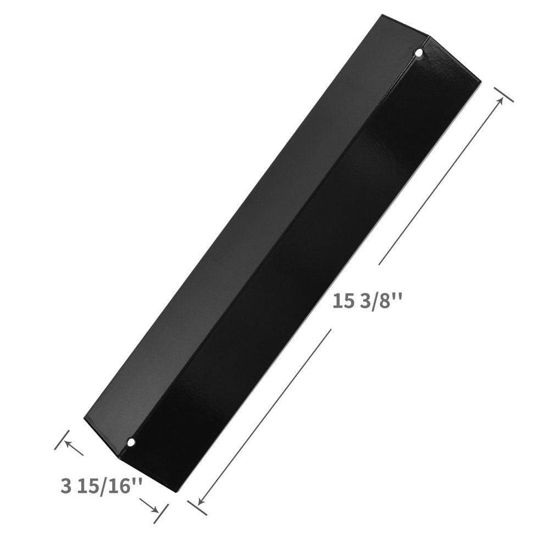SHINESTAR Grill Replacement Parts for Brinkmann, 4-Pack 15 3/8 inch Porcelain Steel Flame Tamers - Grill Parts America