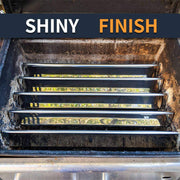 SHINESTAR 24.5 inch Heavy Duty Flavorizer Bars for Weber Genesis 300 Series, Stainless Steel Replacement Parts 7540 - Grill Parts America