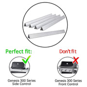SHINESTAR 24.5 inch Heavy Duty Flavorizer Bars for Weber Genesis 300 Series, Stainless Steel Replacement Parts 7540 - Grill Parts America