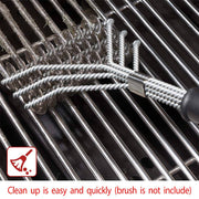 SHINESTAR Grill Grates for 4 Burner Nexgrill 720-0830H, 720-0670A, 17 inch Stainless Steel Cooking Grates Replacement Parts, 2 Pack - Grill Parts America