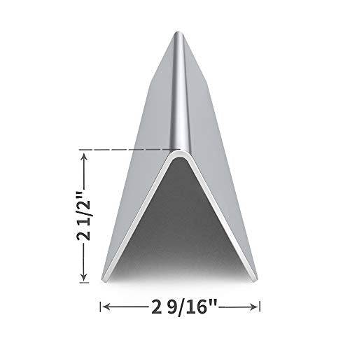 SHINESTAR 15.3 inch Rustproof Flavorizer Bars for Weber Spirit 300 Series (2013-2017), Stainless Steel, 7636 - Grill Parts America