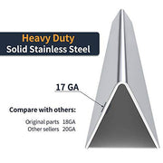 SHINESTAR 22.5 inch Heavier Flavorizer Bars for Weber Spirit 300, Genesis Silver & Genesis Gold Series, Stainless Steel, 7536 - Grill Parts America