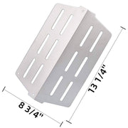 SHINESTAR 65505 Long Lasting Heat Deflectors for Weber Genesis 300 Series, Stainless Steel Replacement Parts 7622 - Grill Parts America