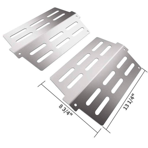 SHINESTAR 65505 Long Lasting Heat Deflectors for Weber Genesis 300 Series, Stainless Steel Replacement Parts 7622 - Grill Parts America