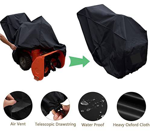 SIRUITON Snow Blower Covers,Two Stage Snow Blower Cover with UV Protection - Grill Parts America