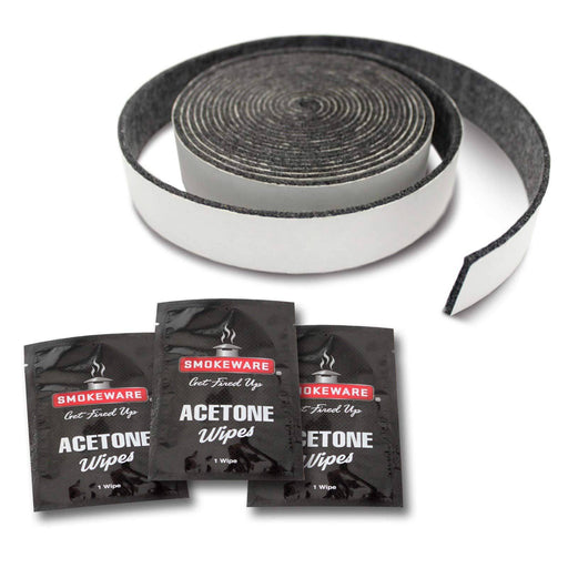 SmokeWare High-Temp Replacement Gasket for Vision BBQ Grills - 1 Inch Width, 14 Feet, Self-Stick Seal, Nomex, Made in The USA - Grill Parts America