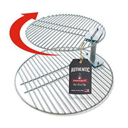 SMOKEWARE Stacker & Grill Grate Combo (Top Grate and Stacker Only) – Compatible with Large Big Green Eggs, Stainless Steel Grill Accessories … - Grill Parts America