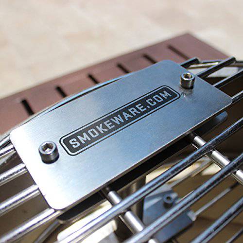 SMOKEWARE Stacker & Grill Grate Combo (Top Grate and Stacker Only) – Compatible with Large Big Green Eggs, Stainless Steel Grill Accessories … - Grill Parts America