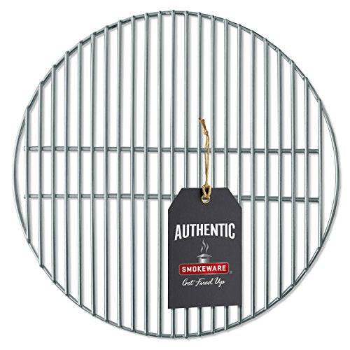 SMOKEWARE Stacker & Grill Grate Combo (Top Grate and Stacker Only) – Compatible with Large Big Green Eggs, Stainless Steel Grill Accessories … - Grill Parts America