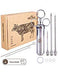 Meat Injector Kit - Turkey Marinade Injector Syringe for Food - 304 Stainless Steel - Grill Parts America