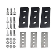 Stainless Snowblower Modifies Impeller Kit - 3/8 inch 3-Blade Universal - Modifies 2-Stage Machine Including Installation Hardware (3) - Grill Parts America