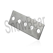 Stainless Snowblower Modifies Impeller Kit - 3/8 inch 3-Blade Universal - Modifies 2-Stage Machine Including Installation Hardware (3) - Grill Parts America