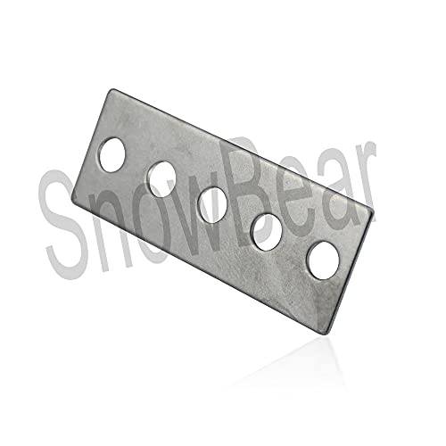 Stainless Snowblower Modifies Impeller Kit - 3/8 inch 3-Blade Universal - Modifies 2-Stage Machine Including Installation Hardware (3) - Grill Parts America