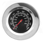 DOZYANT 3” Stainless Steel BBQ Charcoal Grill Pit Wood Smoker High Temperature Gauge - Grill Parts America
