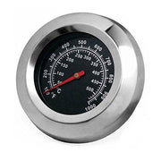 DOZYANT 3” Stainless Steel BBQ Charcoal Grill Pit Wood Smoker High Temperature Gauge - Grill Parts America