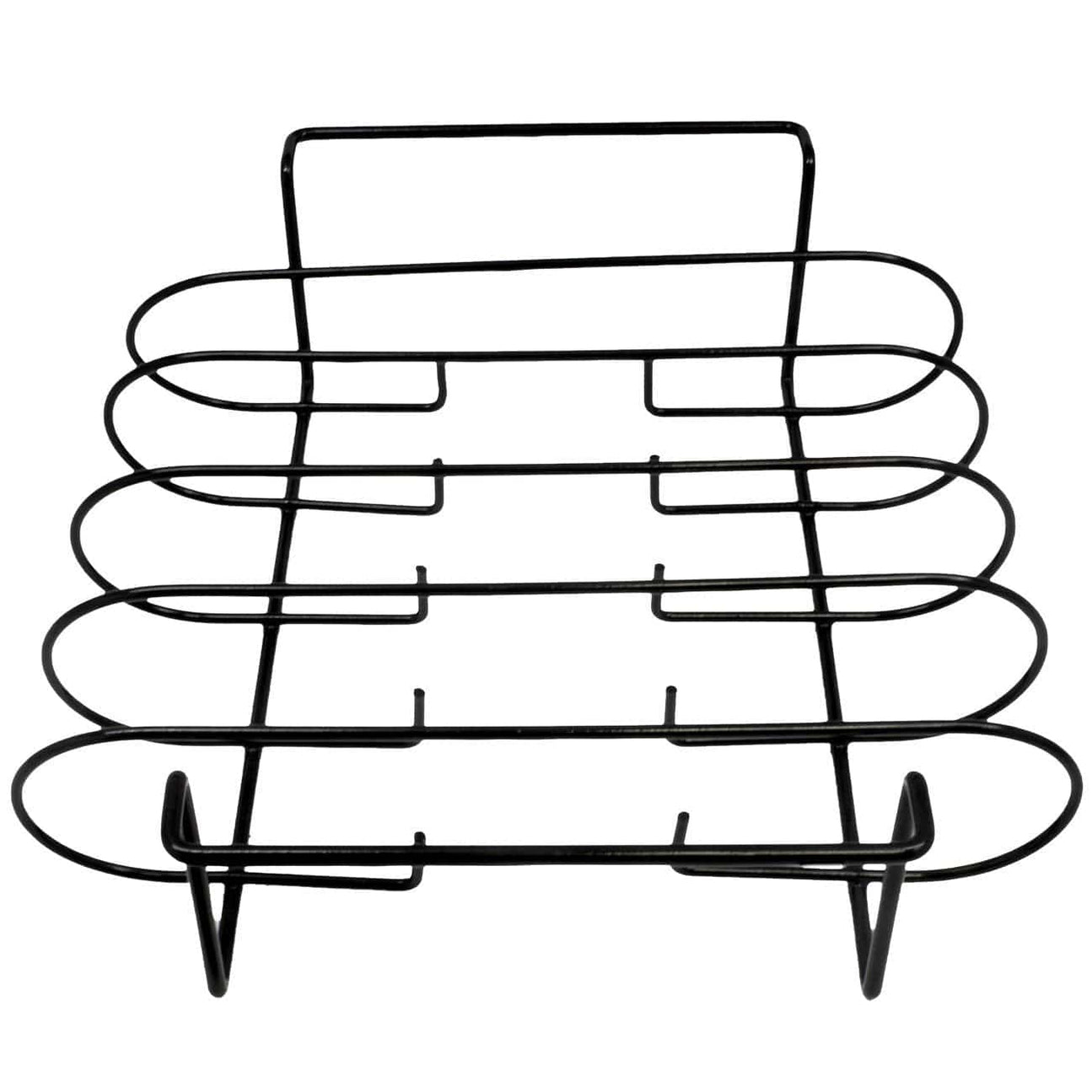 Sorbus Non-Stick Rib Rack - Porcelain Coated Steel Roasting Stand - Ho ...