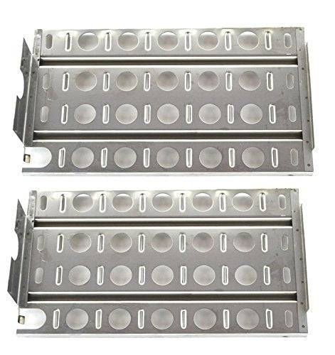 2 PACK Replacement Stainless Steel Briquette Tray/Heat Shield for Lynx - Grill Parts America