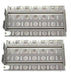 2 PACK Replacement Stainless Steel Briquette Tray/Heat Shield for Lynx - Grill Parts America