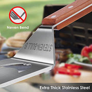 Grill Spatula for Outdoor Grill,5-in-1 BBQ Tools Utensils, 18 Inch Long Grill Accessories, Perfect BBQ Grilling Gifts for Men Unique - Grill Parts America