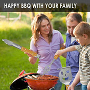 STEVEN-BULL S BBQ Tools Grill Set, Extra Long BBQ Accessories,Grill Accessories for Outdoor Grill,Best BBQ Grilling Gifts for Men Unique - Grill Parts America