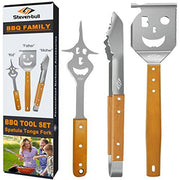 STEVEN-BULL S BBQ Tools Grill Set, Extra Long BBQ Accessories,Grill Accessories for Outdoor Grill,Best BBQ Grilling Gifts for Men Unique - Grill Parts America