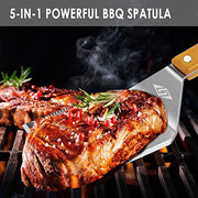 STEVEN-BULL S BBQ Tools Grill Set, Extra Long BBQ Accessories,Grill Accessories for Outdoor Grill,Best BBQ Grilling Gifts for Men Unique - Grill Parts America