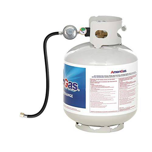 STYDDI 3 Feet Low Pressure Propane Regulator and Hose with Propane Tank Gauge, Universal QCC1 Replacement Hose with Regulator for Most LP Gas Grill, Heater and Fire Pit Table, 3/8 Female Flare Nut - Grill Parts America