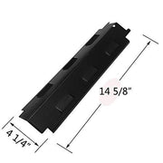 SUONA PT-72 Gas Grill Heat Shield Plate Tent, Tamer, 14 5/8 x 4 1/4 inch 3 Pack - Grill Parts America