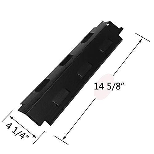 SUONA PT-72 Gas Grill Heat Shield Plate Tent, Tamer, 14 5/8 x 4 1/4 inch 3 Pack - Grill Parts America