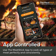 MeatStick WiFi Pro Set | Wireless Meat Thermometer with Bluetooth | Unlimited Range | for BBQ, Kitchen, Smoker, Air Fryer, Deep Frying, Oven, Sous Vide, Grill, Rotisserie - Grill Parts America
