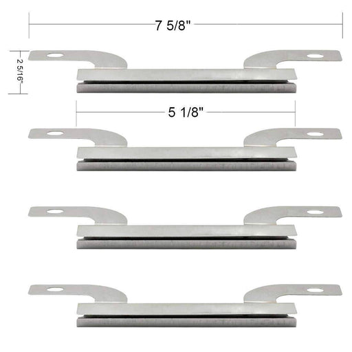 Hotsizz 09423(4-pack) Stainless Steel crossover tube Replacement for Select Gas Grill Models by Brinkmann and Others - Grill Parts America