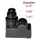 Charbroil Gas Grill Replacement Parts 6 Outlet "AA" Battery Push Button Ignitor Igniter - Grill Parts America