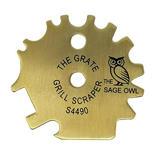 The Sage Owl Brass Barbeque Grill Cleaner