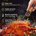 ThermoPro TP19H Waterproof Digital Meat Thermometer - Grill Parts America