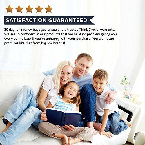 Think Crucial 2 Replacements for Weber Cooking Grate Fits Weber Grills, Compatible with Part # 7522, 15" x 11.3" x 0.5" - Grill Parts America