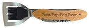 Unique Gift for Grandpa Best Pop-Pop Ever BBQ Grill Multi Tool Barbecue Spatula Grilling Accessories - Grill Parts America