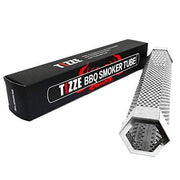 TIZZE Pellet Smoker Tube 12" Perforated BBQ Smoke Generator to Add Smoke Flavor to All Grilled Foods - Grill Parts America