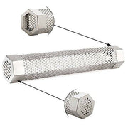 TIZZE Pellet Smoker Tube 12" Perforated BBQ Smoke Generator to Add Smoke Flavor to All Grilled Foods - Grill Parts America
