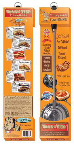 Toas-Tite Long Handled Pocket Sandwich Grill, X-Large, 21.75-Inch (79358) - Grill Parts America