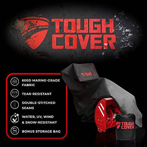 Tough Cover Premium Two-Stage Snow Blower Cover. Heavy Duty 600D Marine Grade Fabric - Grill Parts America