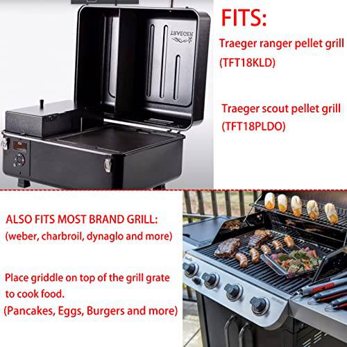 Traeger BAC460 Griddle for Ranger TFT18KLD Traeger Scout Pellet TFT18PLDO - Grill Parts America