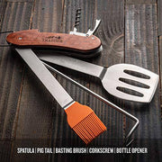 Traeger Grills BAC461 BBQ Multi Grilling Tool, Brown - Grill Parts America