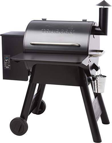 Traeger Pellet Grills BAC362 Folding Shelf, 25” L x 12" W, Black - Grill Parts America