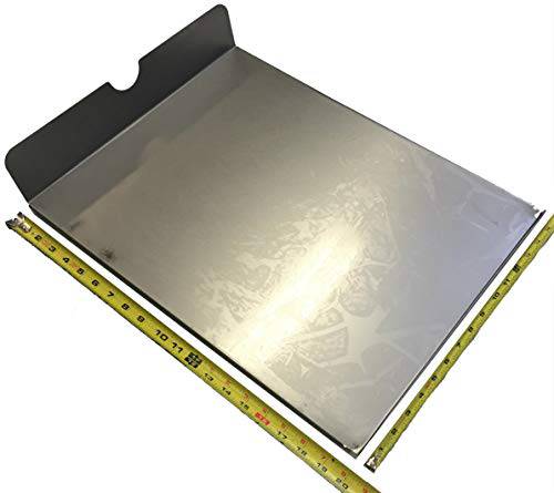 Traeger Pellet Smoker Grill Drip Pan Heat Baffle HD Steel Lil Tex Elite Pro 22 BAC-012 20.75" x 15.75" - Grill Parts America