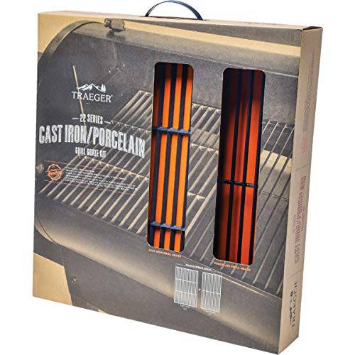 Traeger Grills BAC366 10525 22S Iron/Prcln Grate Kit - Grill Parts America