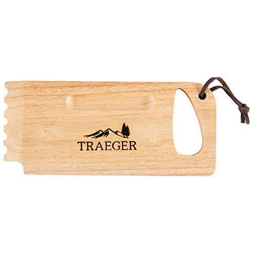 Traeger Grills BAC454 Wooden Scape Grill Scraper, Wood - Grill Parts America