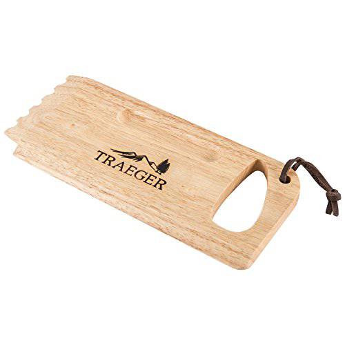 Traeger Grills BAC454 Wooden Scape Grill Scraper, Wood - Grill Parts America