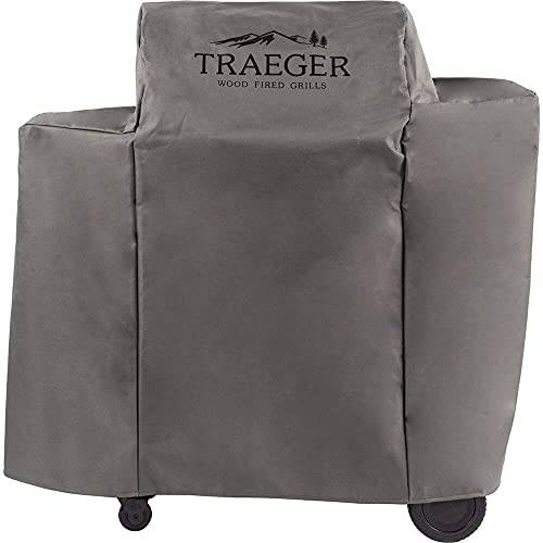 Traeger Pellet Grills BAC505 Ironwood 650 Full-Length Grill Covers, Grey - Grill Parts America